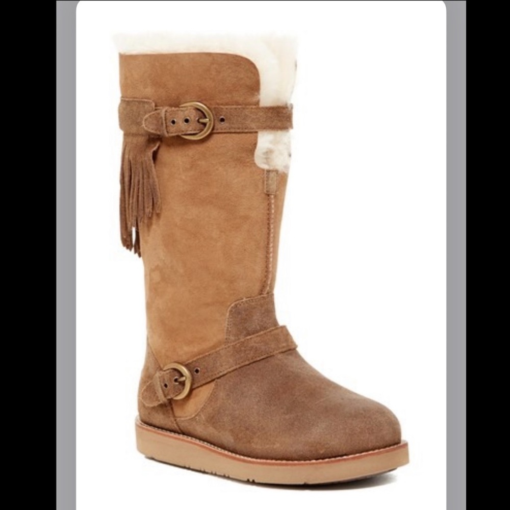 Fringe Uug boots size 8